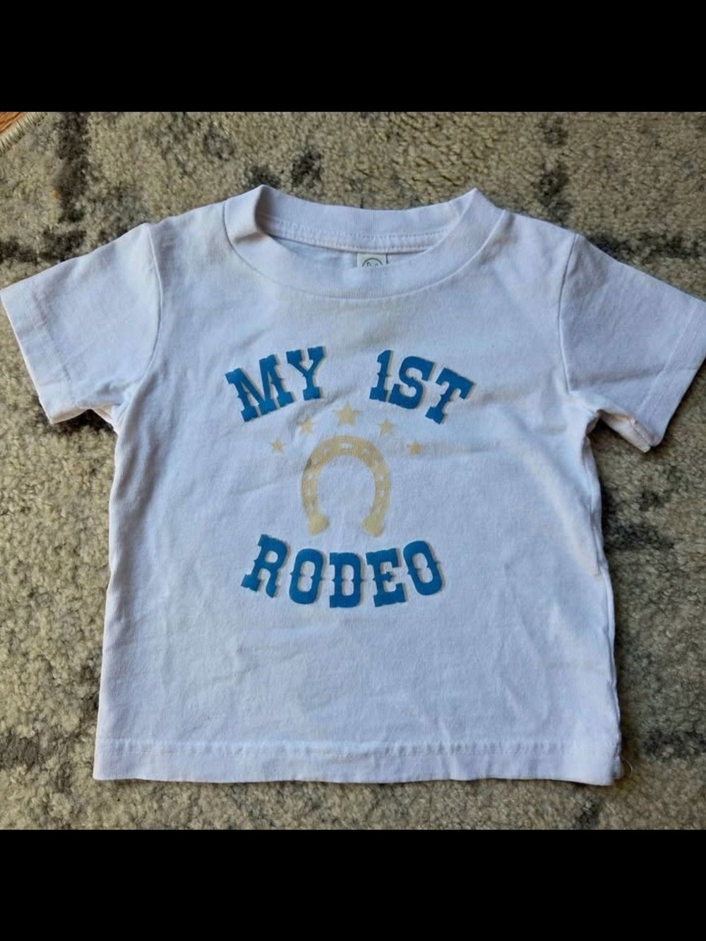 My 1st Rodeo White Kids T-Shirt